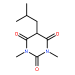 1,3-DIMETHYL-5-(2-METHYLPROPYL)-1,3-DIAZINANE-2,4,6-TRIONE 