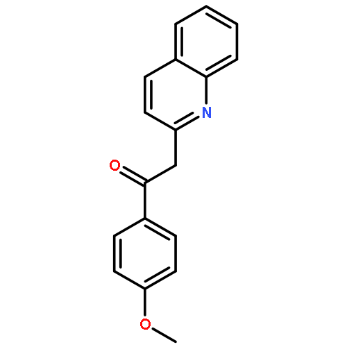 1-(4-METHOXYPHENYL)-2-QUINOLIN-2-YLETHANONE 