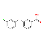 BENZOIC ACID, 3-(3-CHLOROPHENOXY)-