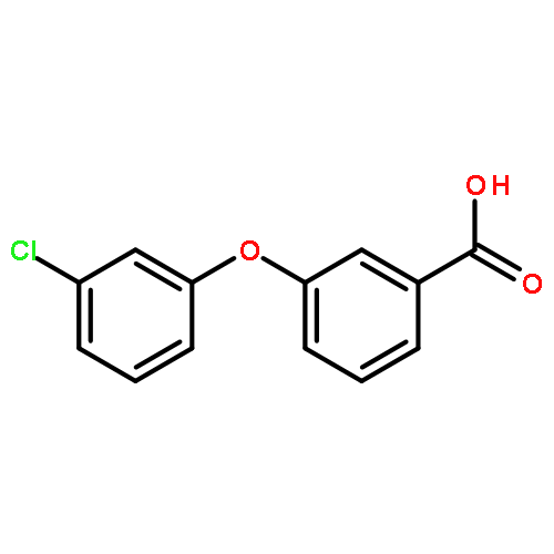 BENZOIC ACID, 3-(3-CHLOROPHENOXY)-