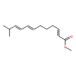 2,7,9-DODECATRIENOIC ACID, 11-METHYL-, METHYL ESTER, (E,E,E)-