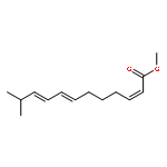 2,7,9-Dodecatrienoic acid, 11-methyl-, methyl ester, (Z,E,E)-