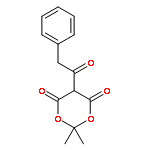 1,3-Dioxane-4,6-dione, 2,2-dimethyl-5-(phenylacetyl)-