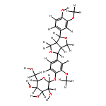 (-)-pinoresinol 4-O-beta-D-glucopyranoside