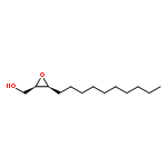 OXIRANEMETHANOL, 3-DECYL-, (2R-CIS)-