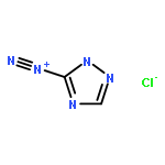 1H-1,2,4-TRIAZOLE-5-DIAZONIUM;CHLORIDE 