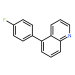 Quinoline, 5-(4-fluorophenyl)-