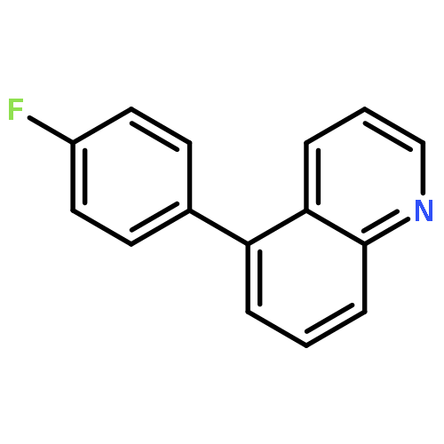 Quinoline, 5-(4-fluorophenyl)-