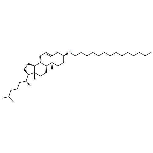 Cholest-5-ene,3-(tetradecyloxy)-, (3b)- (9CI)