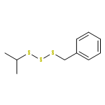 TRISULFIDE, 1-METHYLETHYL PHENYLMETHYL