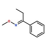 1-Propanone, 1-phenyl-, O-methyloxime, (E)-