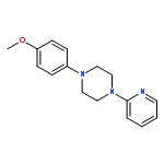 PIPERAZINE, 1-(4-METHOXYPHENYL)-4-(2-PYRIDINYL)-