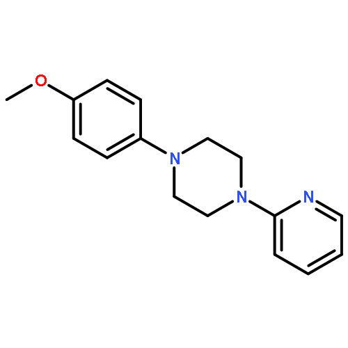 PIPERAZINE, 1-(4-METHOXYPHENYL)-4-(2-PYRIDINYL)-