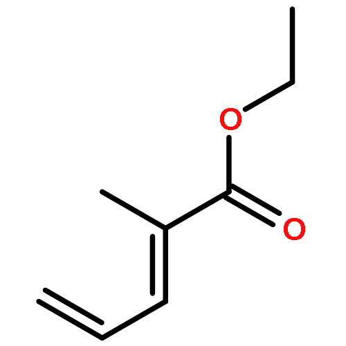 2,4-Pentadienoic acid, 2-methyl-, ethyl ester, (E)-