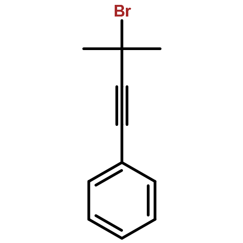 BENZENE, (3-BROMO-3-METHYL-1-BUTYNYL)-