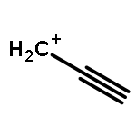 2-Propyn-1-ylium-1-yl