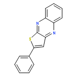 THIENO[2,3-B]QUINOXALINE, 2-PHENYL-