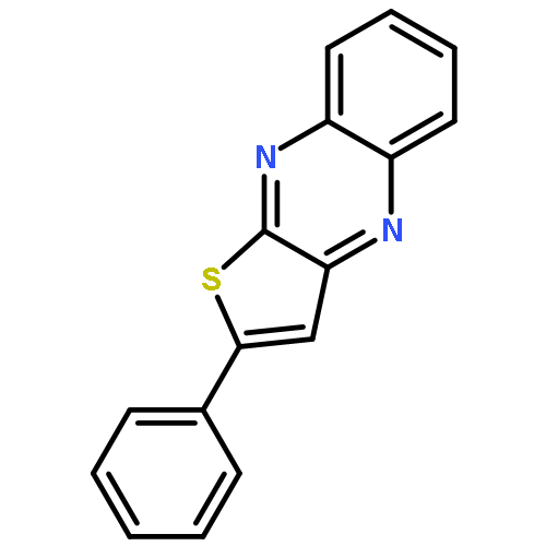 THIENO[2,3-B]QUINOXALINE, 2-PHENYL-