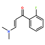 2-Propen-1-one, 3-(dimethylamino)-1-(2-fluorophenyl)-