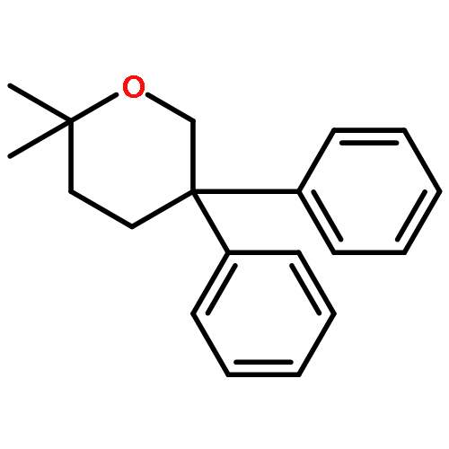 2H-Pyran, tetrahydro-2,2-dimethyl-5,5-diphenyl-