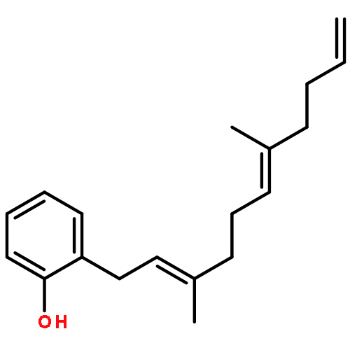 Phenol, 2-[(2E,6E)-3,7-dimethyl-2,6,10-undecatrienyl]-