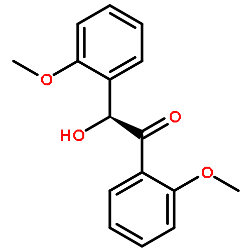 ETHANONE, 2-HYDROXY-1,2-BIS(2-METHOXYPHENYL)-, (2S)-
