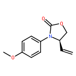 2-Oxazolidinone, 4-ethenyl-3-(4-methoxyphenyl)-, (4R)-