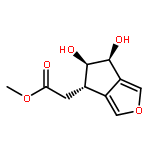 4H-CYCLOPENTA[C]FURAN-4-ACETIC ACID, 5,6-DIHYDRO-5,6-DIHYDROXY-, METHYL ESTER, (4S,5R,6S)- (9CI)