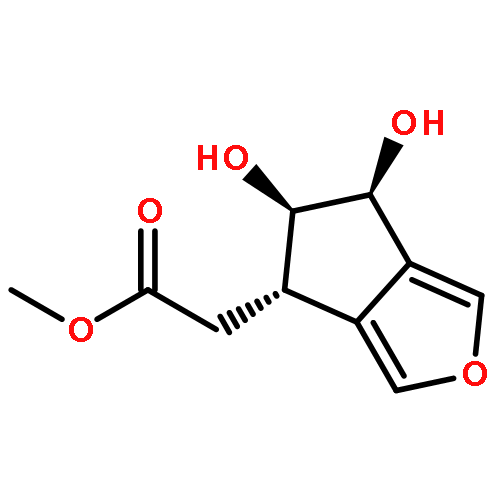 4H-CYCLOPENTA[C]FURAN-4-ACETIC ACID, 5,6-DIHYDRO-5,6-DIHYDROXY-, METHYL ESTER, (4S,5R,6S)- (9CI)