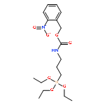Carbamic acid, [3-(triethoxysilyl)propyl]-, (2-nitrophenyl)methyl ester