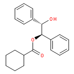 CYCLOHEXANECARBOXYLIC ACID, (1R,2S)-2-HYDROXY-1,2-DIPHENYLETHYL ESTER