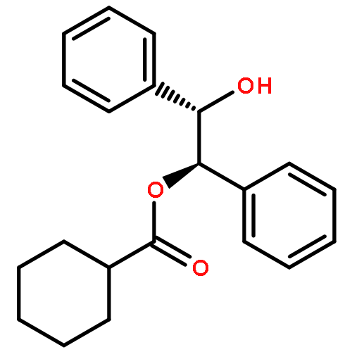 CYCLOHEXANECARBOXYLIC ACID, (1R,2S)-2-HYDROXY-1,2-DIPHENYLETHYL ESTER