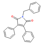 1H-Pyrrole-2,5-dione, 3,4-diphenyl-1-(phenylmethyl)-