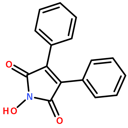 1H-Pyrrole-2,5-dione, 1-hydroxy-3,4-diphenyl-