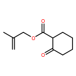 CYCLOHEXANECARBOXYLIC ACID, 2-OXO-, 2-METHYL-2-PROPENYL ESTER