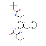 L-Leucinamide, N-[(1,1-dimethylethoxy)carbonyl]-L-alanyl-L-phenylalanyl-