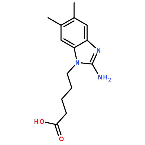 1H-BENZIMIDAZOLE-1-PENTANOIC ACID, 2-AMINO-5,6-DIMETHYL-