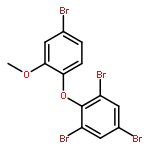 1,3,5-TRIBROMO-2-(4-BROMO-2-METHOXYPHENOXY)BENZENE 