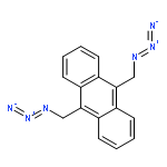 ANTHRACENE, 9,10-BIS(AZIDOMETHYL)-