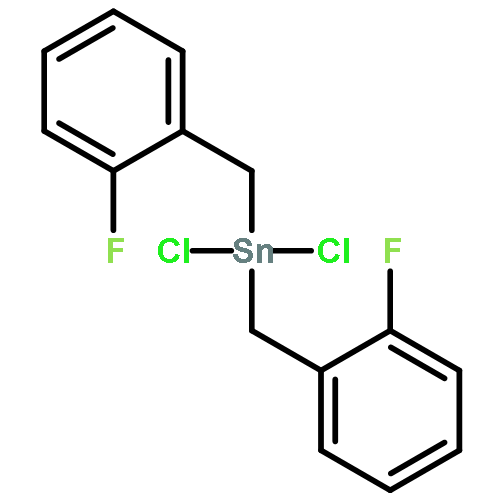 DICHLORO-BIS[(2-FLUOROPHENYL)METHYL]STANNANE 