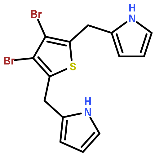 1H-PYRROLE, 2,2'-[(3,4-DIBROMO-2,5-THIOPHENEDIYL)BIS(METHYLENE)]BIS-