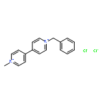 4,4'-BIPYRIDINIUM, 1-METHYL-1'-(PHENYLMETHYL)-, DICHLORIDE