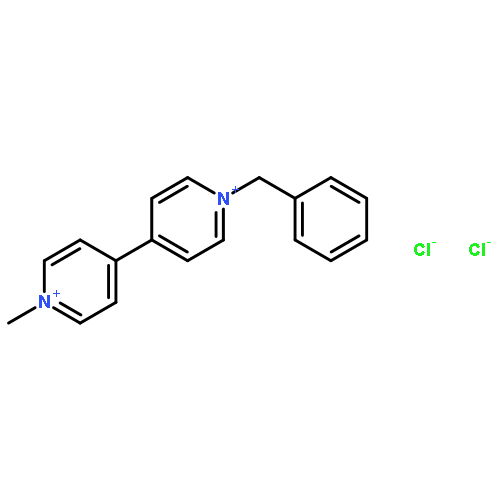 4,4'-BIPYRIDINIUM, 1-METHYL-1'-(PHENYLMETHYL)-, DICHLORIDE