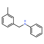 N-[(3-methylphenyl)methyl]aniline