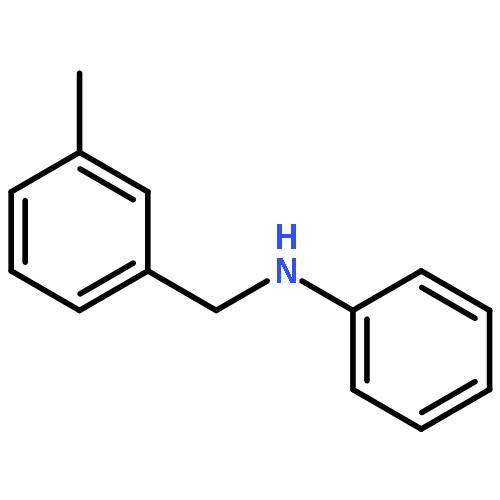 N-[(3-methylphenyl)methyl]aniline