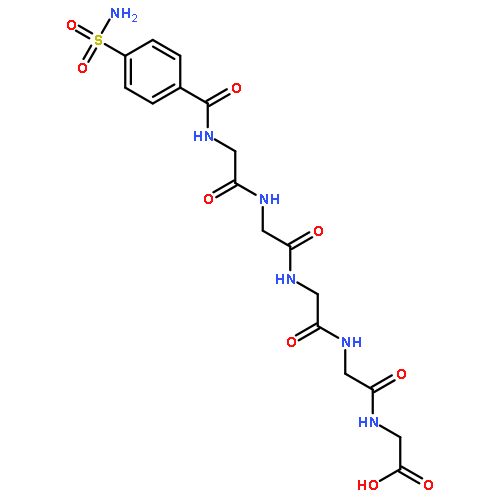 Glycine, N-[4-(aminosulfonyl)benzoyl]glycylglycylglycylglycyl-