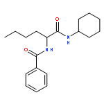 BENZAMIDE, N-[1-[(CYCLOHEXYLAMINO)CARBONYL]PENTYL]-