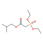 Acetic acid, (diethoxyphosphinyl)-, 2-methylpropyl ester