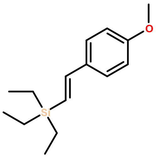 Silane, triethyl[(1E)-2-(4-methoxyphenyl)ethenyl]-