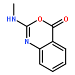 4H-3,1-BENZOXAZIN-4-ONE, 2-(METHYLAMINO)-